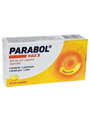 Parabol Max 400 mg. 10 capsules